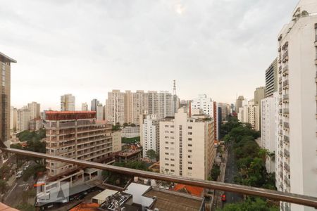 Vista do Quarto 1 de apartamento para alugar com 3 quartos, 135m² em Jardim Paulista, São Paulo