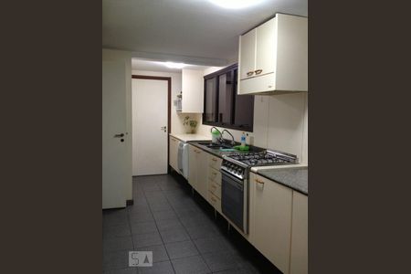 Cozinha de apartamento à venda com 5 quartos, 316m² em Santo Amaro, São Paulo