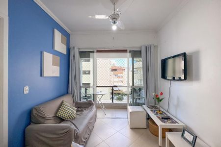 Sala de apartamento para alugar com 2 quartos, 66m² em Enseada, Guarujá