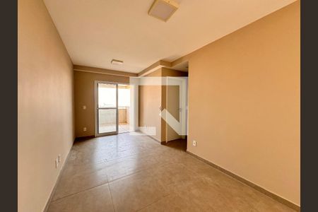 Sala de apartamento para alugar com 2 quartos, 52m² em Vila Scarpelli, Santo André