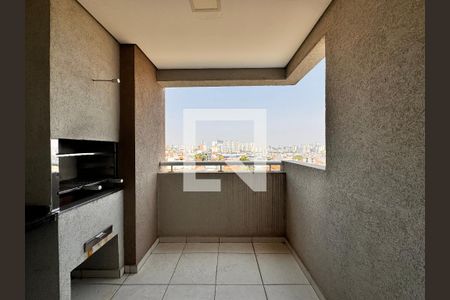 Varanda gourmet de apartamento para alugar com 2 quartos, 52m² em Vila Scarpelli, Santo André