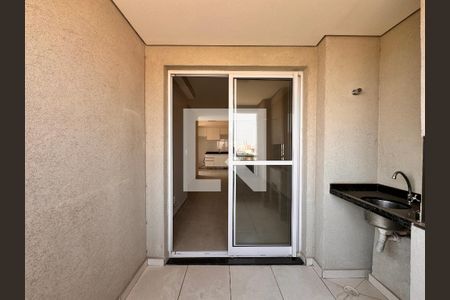 Varanda gourmet de apartamento para alugar com 2 quartos, 52m² em Vila Scarpelli, Santo André