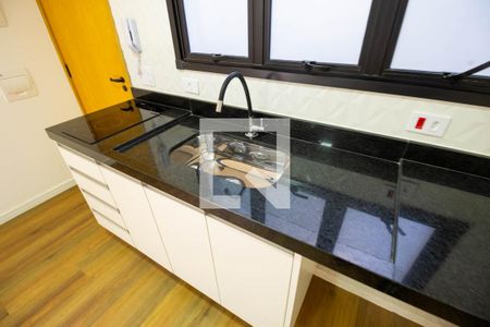 Sala - Cozinha  de apartamento para alugar com 1 quarto, 31m² em Vila Dom Pedro I, São Paulo