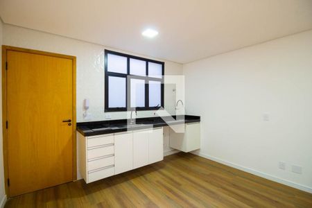 Sala - Cozinha  de apartamento para alugar com 1 quarto, 31m² em Vila Dom Pedro I, São Paulo