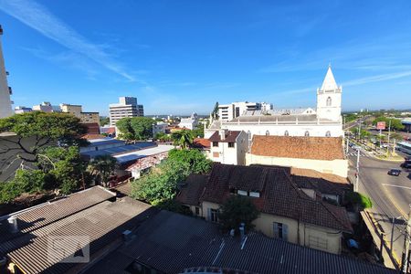 Vista Sala de apartamento à venda com 1 quarto, 55m² em Centro, São Leopoldo