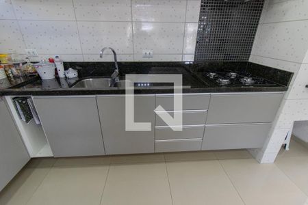 Cozinha de casa para alugar com 3 quartos, 120m² em Santa Quitéria, Curitiba