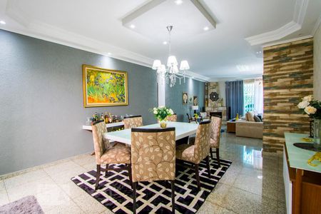 Sala de jantar de casa à venda com 3 quartos, 300m² em Vila Assunção, Santo André