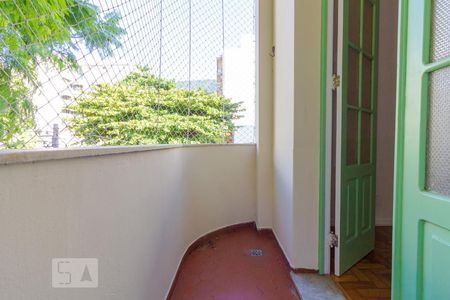 Detalhe da Sala - Varanda de apartamento para alugar com 2 quartos, 75m² em Tijuca, Rio de Janeiro