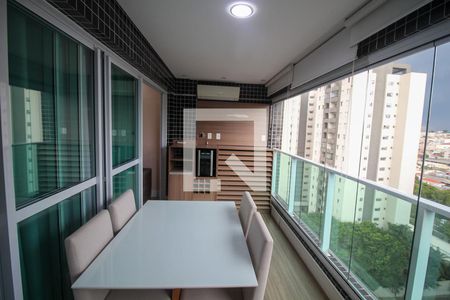 varanda de kitnet/studio para alugar com 1 quarto, 55m² em Vila Regente Feijó, São Paulo