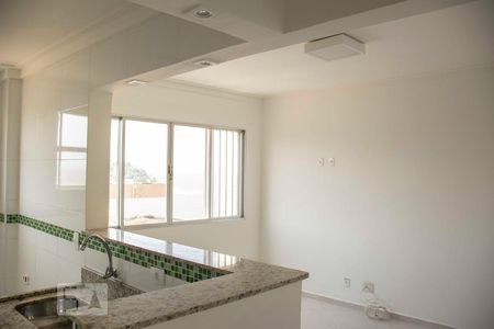 Sala/Cozinha de apartamento para alugar com 1 quarto, 60m² em Gonzaguinha, São Vicente