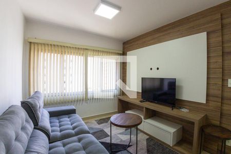 Sala de apartamento para alugar com 1 quarto, 54m² em Jardim Iris, São Paulo