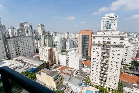 Vista da Varanda de apartamento à venda com 1 quarto, 82m² em Jardim Paulista, São Paulo