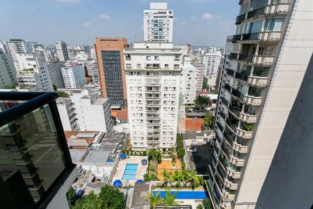 Vista da Sala de apartamento à venda com 1 quarto, 82m² em Jardim Paulista, São Paulo