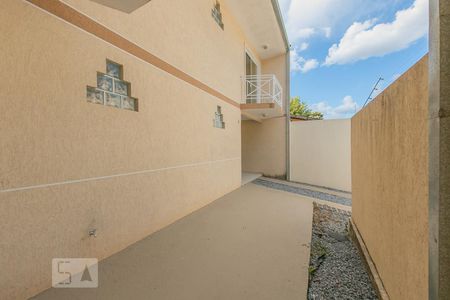 Vista da sala de casa de condomínio para alugar com 3 quartos, 102m² em Abranches, Curitiba