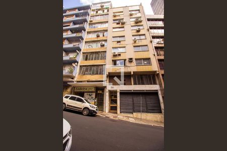 Fachada de apartamento à venda com 1 quarto, 35m² em Centro Histórico, Porto Alegre