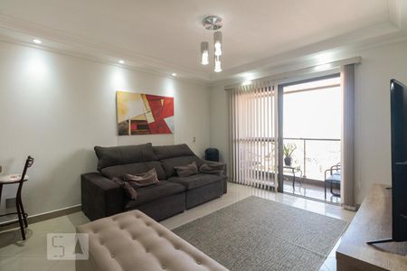 Sala  de apartamento à venda com 3 quartos, 121m² em Vila Regente Feijó, São Paulo