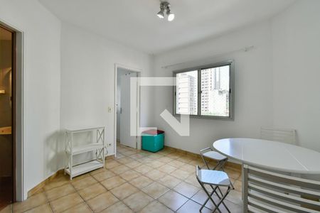 Sala de apartamento para alugar com 1 quarto, 29m² em Bela Vista, São Paulo