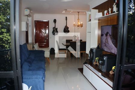 Sala de Estar de apartamento à venda com 3 quartos, 95m² em Pechincha, Rio de Janeiro