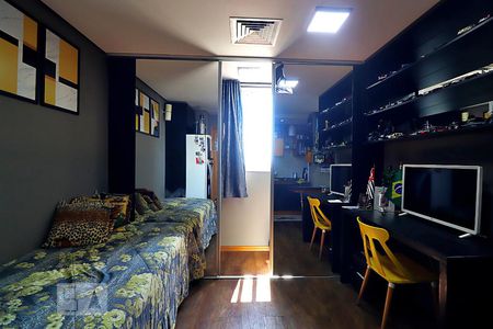 Sala de apartamento à venda com 1 quarto, 44m² em Centro, Santo André