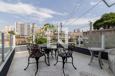 Sacada da Sala de Estar de casa à venda com 3 quartos, 175m² em Bosque da Saúde, São Paulo