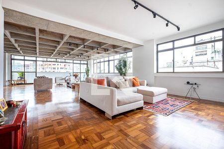 Sala de apartamento à venda com 4 quartos, 280m² em Jardim Paulista, São Paulo