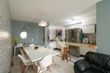 Sala de apartamento à venda com 3 quartos, 80m² em Osvaldo Cruz, São Caetano do Sul