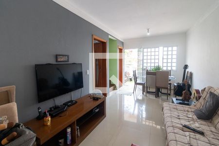 Sala  de casa à venda com 3 quartos, 110m² em Utinga, Santo André