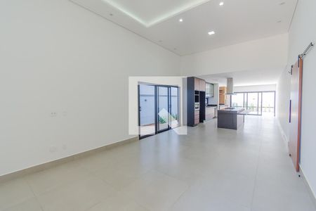 Sala de casa de condomínio à venda com 3 quartos, 205m² em Swiss Park, Campinas