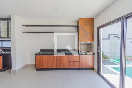 Churrasqueira de casa de condomínio para alugar com 3 quartos, 205m² em Swiss Park, Campinas