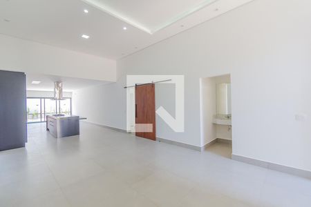 Sala de casa de condomínio para alugar com 3 quartos, 205m² em Swiss Park, Campinas