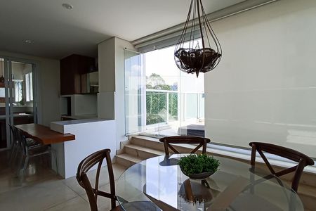 Varanda gourmet de apartamento à venda com 4 quartos, 284m² em Tamboré/ Santan de Panaiba, Santana de Parnaíba