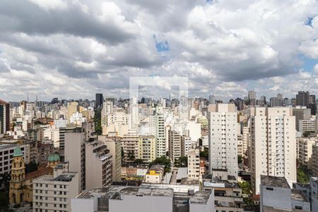 Vista da Varanda de kitnet/studio para alugar com 1 quarto, 36m² em Campos Elíseos, São Paulo