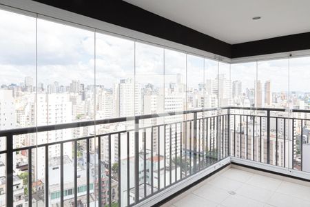 Varanda da Sala de kitnet/studio para alugar com 1 quarto, 36m² em Campos Elíseos, São Paulo