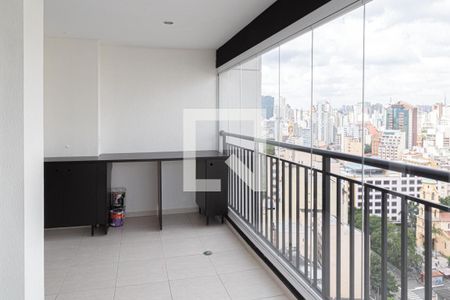 Varanda da Sala de kitnet/studio para alugar com 1 quarto, 36m² em Campos Elíseos, São Paulo