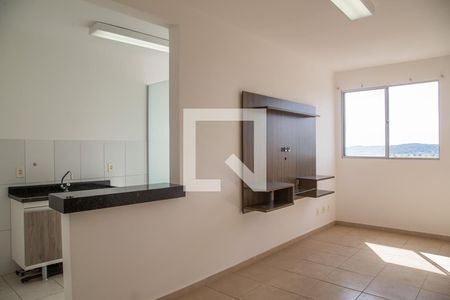 Sala de apartamento para alugar com 2 quartos, 54m² em Reserva Sul Condomínio Resort, Ribeirão Preto