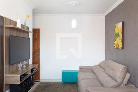 Sala  de apartamento à venda com 2 quartos, 55m² em Europa, Belo Horizonte