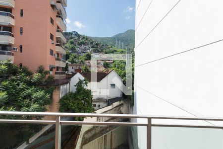 Varanda da Sala de apartamento à venda com 1 quarto, 76m² em Tijuca, Rio de Janeiro