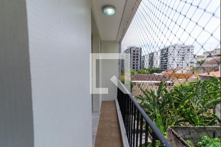 Varanda da Sala de apartamento à venda com 2 quartos, 59m² em Grajaú, Rio de Janeiro