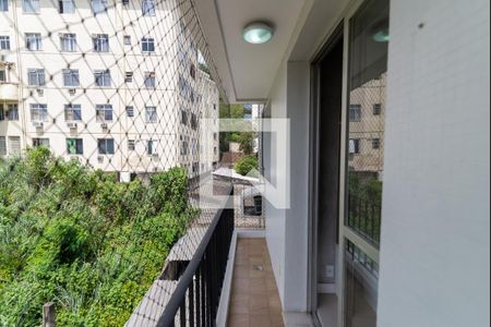 Varanda da Sala de apartamento à venda com 2 quartos, 59m² em Grajaú, Rio de Janeiro