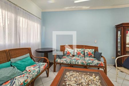 Sala de casa de condomínio para alugar com 3 quartos, 152m² em Jardim Enseada, Guarujá