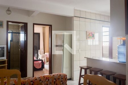 Sala de apartamento para alugar com 2 quartos, 82m² em Mirim, Praia Grande