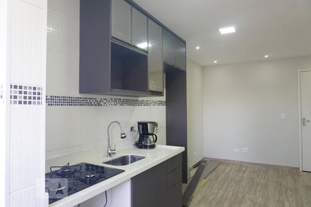 Sala/Cozinha de apartamento à venda com 2 quartos, 40m² em Vila Nhocune, São Paulo