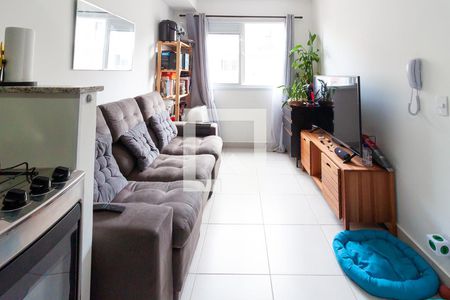 Sala/Cozinha de apartamento à venda com 1 quarto, 27m² em Ferreira, São Paulo