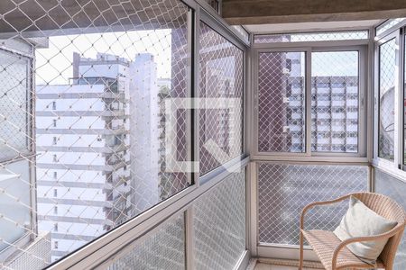 Varanda Sala de apartamento para alugar com 2 quartos, 68m² em Perdizes, São Paulo