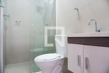 Banheiro de apartamento à venda com 1 quarto, 36m² em Vila Esperança, São Paulo
