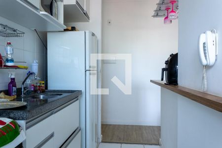 Cozinha de apartamento à venda com 2 quartos, 50m² em Jardim Ermida I, Jundiaí