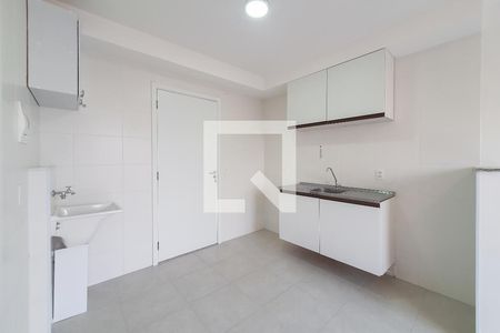 Sala/Cozinha de apartamento à venda com 1 quarto, 32m² em Jardim da Glória, São Paulo