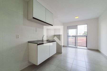 Cozinha de apartamento à venda com 1 quarto, 32m² em Jardim da Glória, São Paulo