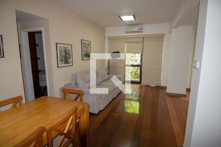 Sala de apartamento à venda com 3 quartos, 130m² em Humaitá, Rio de Janeiro
