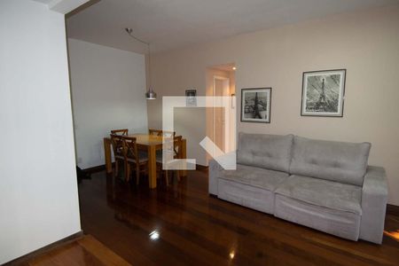 Sala de apartamento para alugar com 3 quartos, 130m² em Humaitá, Rio de Janeiro